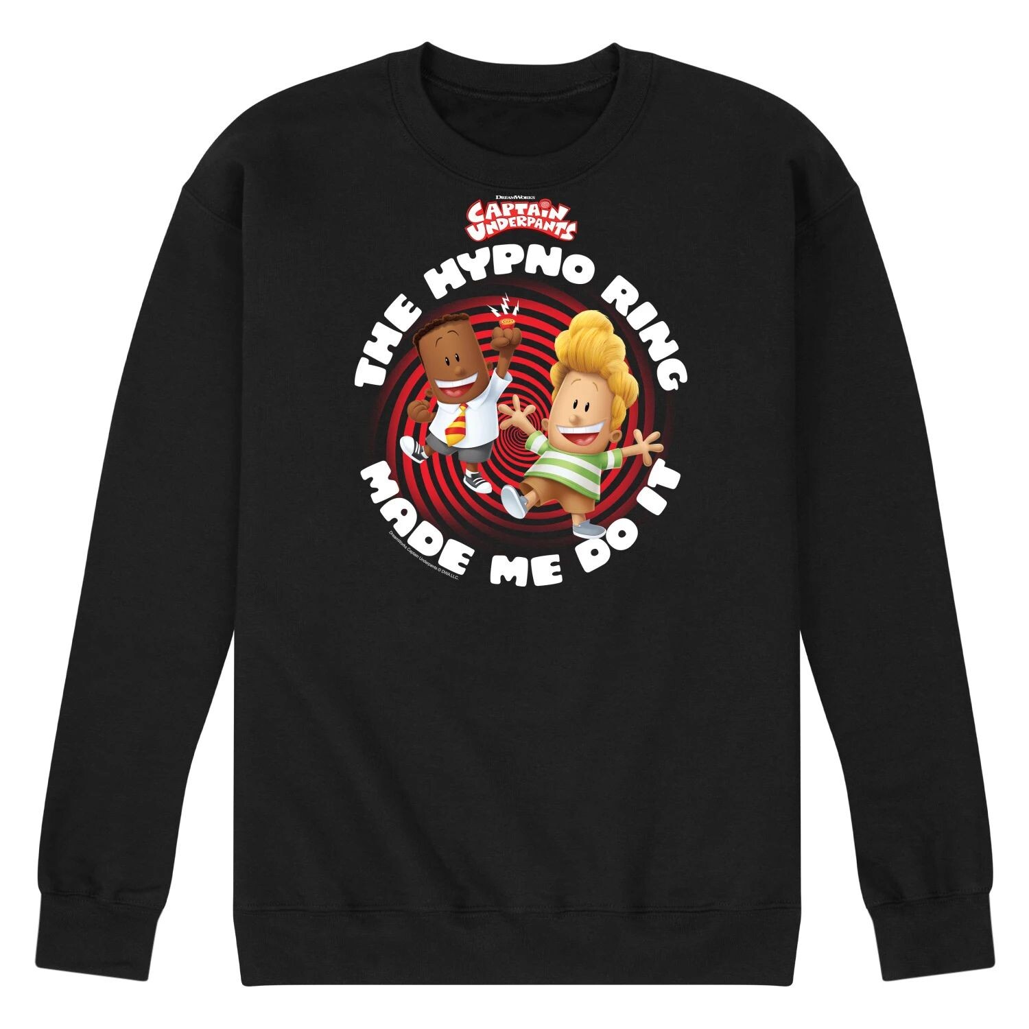 Мужские трусы Captain Underpants Hypno Ring, флисовый пуловер с рисунком Licensed Character
Мужские трусы Captain Underpants Hypno Ring, флисовый пуловер с рисунком Licensed Character