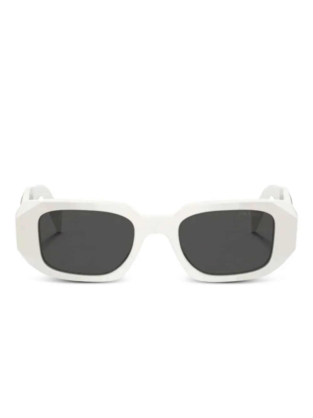 Прямоугольные солнцезащитные очки Prada Eyewear, белый
Прямоугольные солнцезащитные очки Prada Eyewear, белый