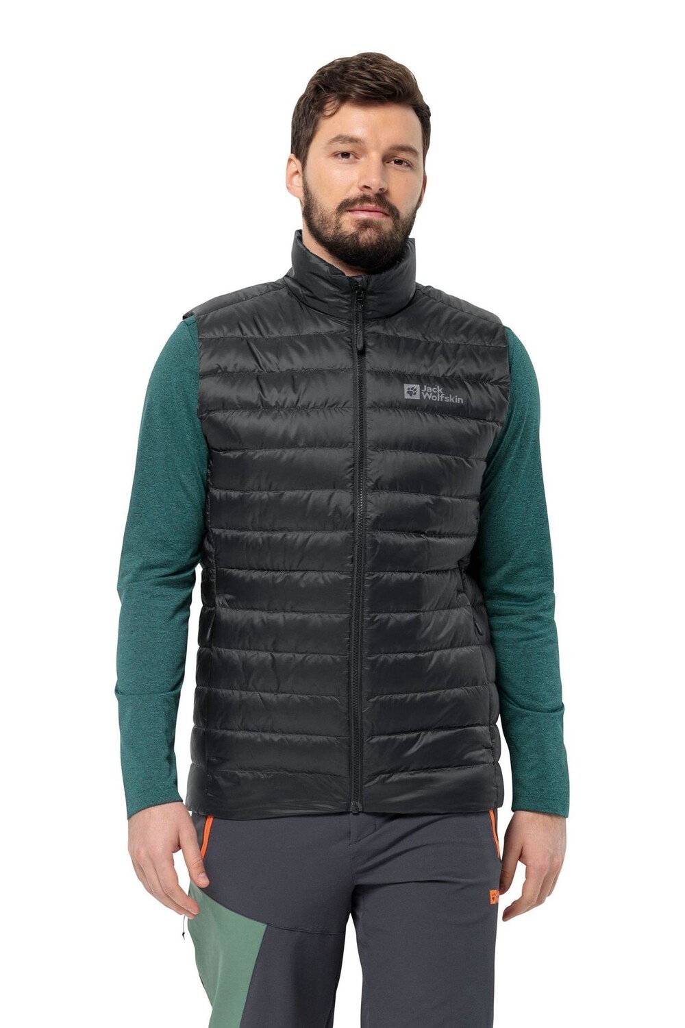 Пильви вниз жилет Jack Wolfskin, черный
Пильви вниз жилет Jack Wolfskin, черный