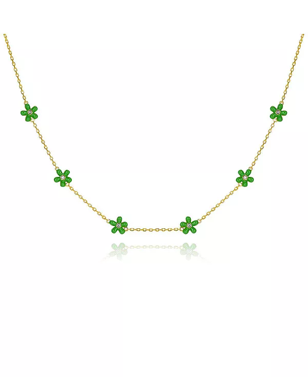 Зеленое ожерелье Petit Rosie Anna Zuckerman, green
Зеленое ожерелье Petit Rosie Anna Zuckerman, green