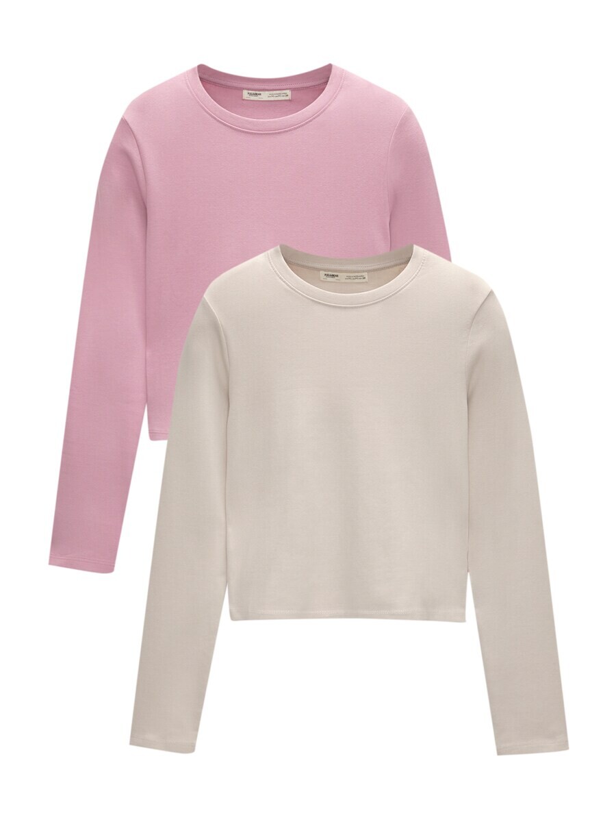 Лонгслив Pull&Bear Shirt, цвет cream/rose
Лонгслив Pull&Bear Shirt, цвет cream/rose