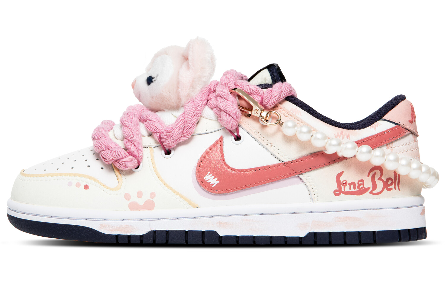 Кроссовки Nike Dunk Skateboarding Shoes Women's Low-top White/Pink/Yellow, розовый
Кроссовки Nike Dunk Skateboarding Shoes Women's Low-top White/Pink/Yellow, розовый