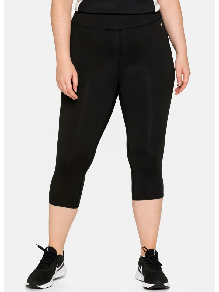 Тканевые брюки sheego, черный
Тканевые брюки sheego, черный