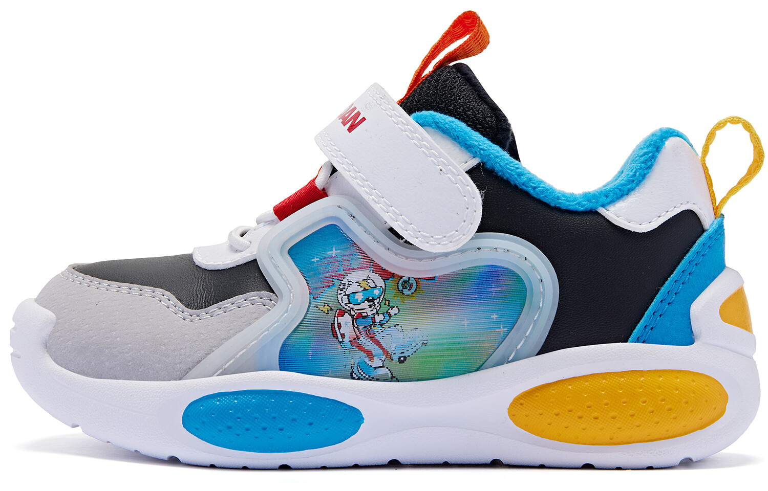 Обувь для малышей, кроссовки Qiaodan, цвет Black/Dongfeng Blue
Обувь для малышей, кроссовки Qiaodan, цвет Black/Dongfeng Blue