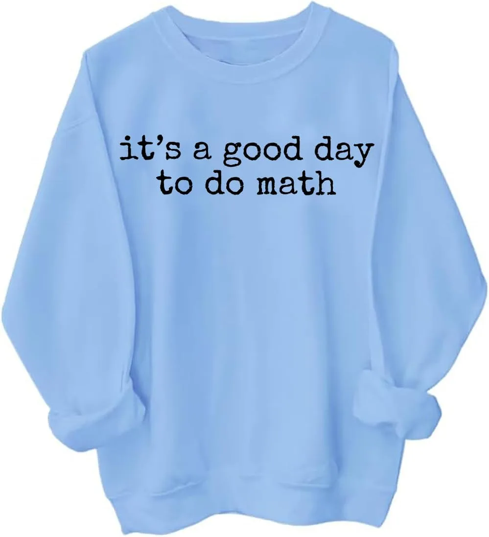 Толстовка с принтом "It's A Good Day To Do Math" Exosea
Толстовка с принтом "It's A Good Day To Do Math" Exosea