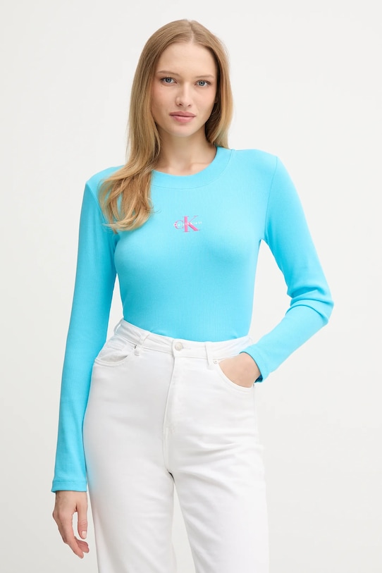 Лонгслив Calvin Klein Jeans, бирюзовый
Лонгслив Calvin Klein Jeans, бирюзовый
