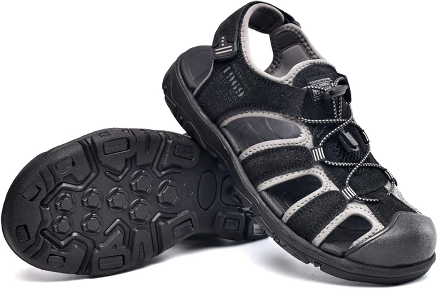 Мужские летние приключенческие сандалии, сандалии с закрытым носком для ходьбы, сандалии для походов, повседневные кожаные сандалии рыбака, летние пляжные сандалии (Цвет: черный, Размер: 8.5) Ccmom
Мужские летние приключенческие сандалии, сандалии с закрытым носком для ходьбы, сандалии для походов, повседневные кожаные сандалии рыбака, летние пляжные сандалии (Цвет: черный, Размер: 8.5) Ccmom