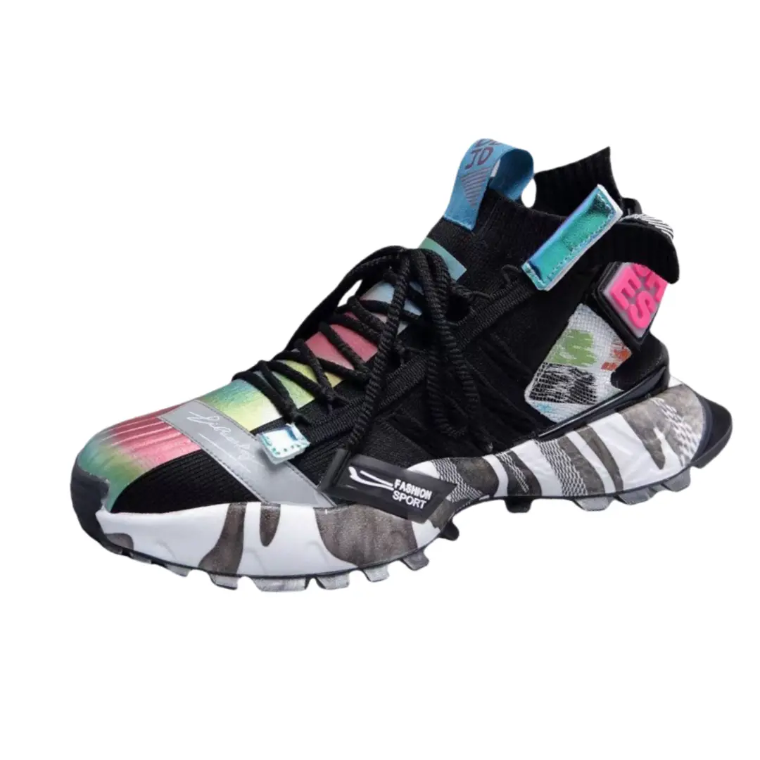 Низкие массивные кроссовки мужские ZUOSAISI, Black
Низкие массивные кроссовки мужские ZUOSAISI, Black