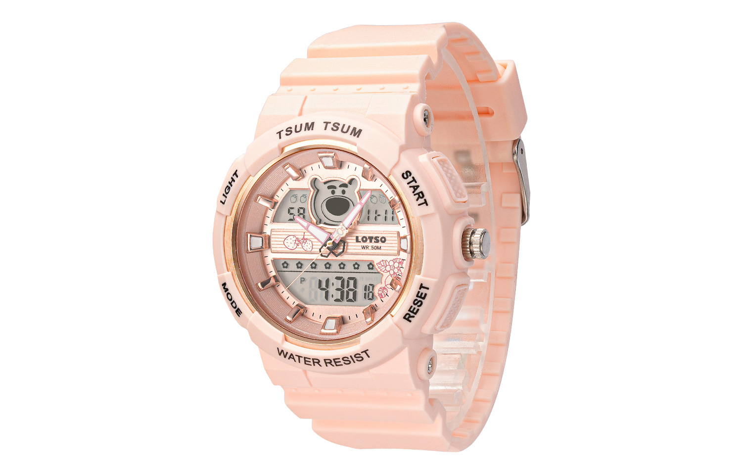 Disney Часы Electronic Movement Unisex Pink Watch Dial
Disney Часы Electronic Movement Unisex Pink Watch Dial