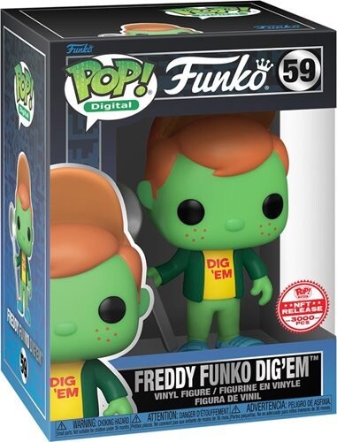 Funko POP Kellogg's 59 Freddy Funko Dig'em NFT, 3000 шт., специальное издание Funko POP!
Funko POP Kellogg's 59 Freddy Funko Dig'em NFT, 3000 шт., специальное издание Funko POP!