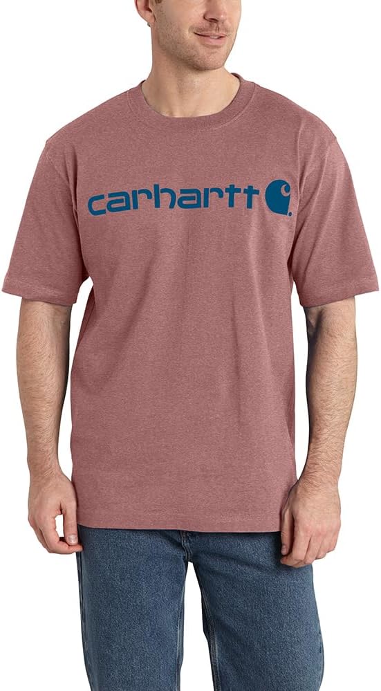 Мужская футболка Carhartt с коротким рукавом и большим фирменным логотипом, Apple Butter Heather
Мужская футболка Carhartt с коротким рукавом и большим фирменным логотипом, Apple Butter Heather
