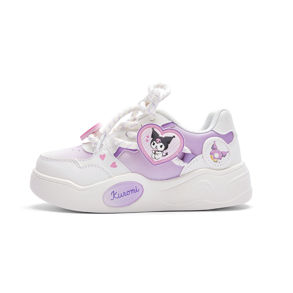 Детские кроссовки для скейтбординга Sanrio x с противоскользящей подошвой и износостойкими подошвами для детей от 3 до 7 лет BALABALA, фиолетовый 
Детские кроссовки для скейтбординга Sanrio x с противоскользящей подошвой и износостойкими подошвами для детей от 3 до 7 лет BALABALA, фиолетовый