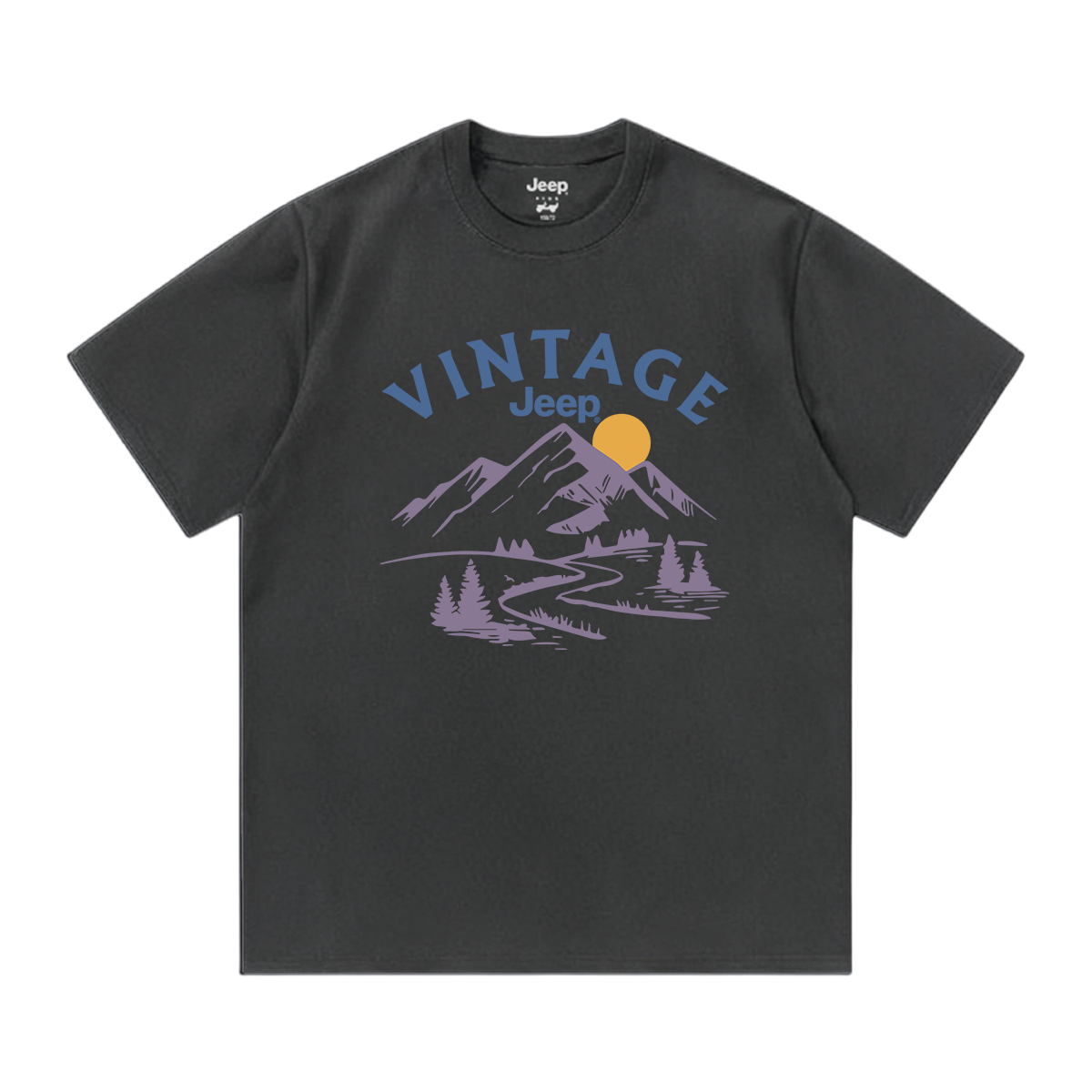 Футболка с круглым вырезом для школьников Jeep, темно-серый
Футболка с круглым вырезом для школьников Jeep, темно-серый
