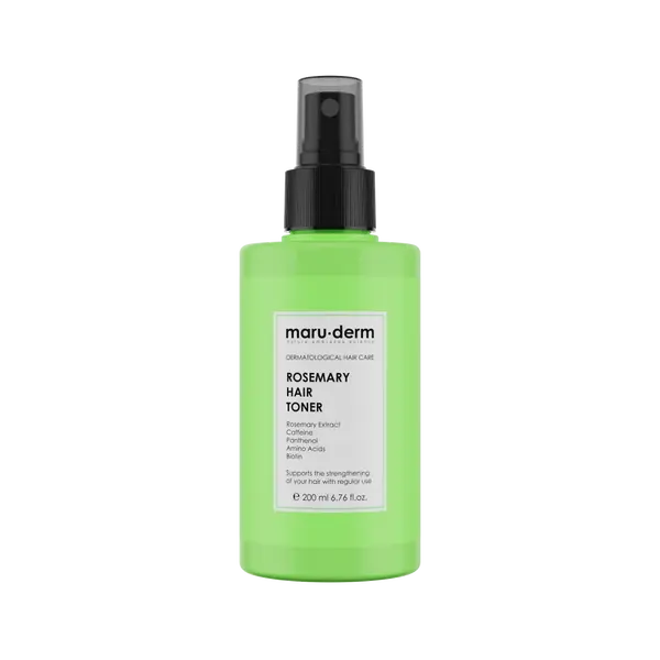 Тоник для волос с розмарином, 200 мл Maru.Derm Rosemary
Тоник для волос с розмарином, 200 мл Maru.Derm Rosemary