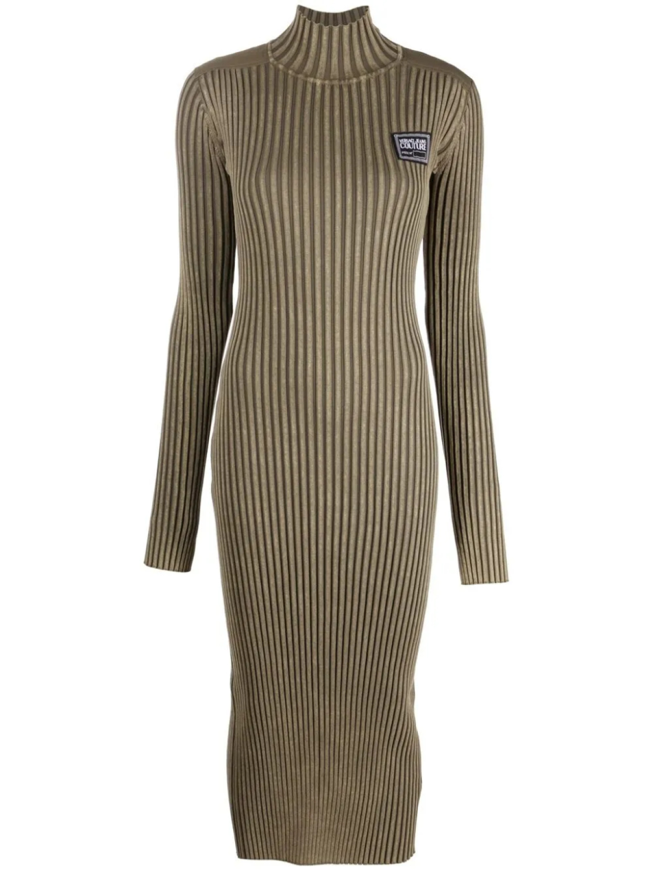 Платье миди с нашивкой-логотипом Versace Jeans Couture, зеленый
Платье миди с нашивкой-логотипом Versace Jeans Couture, зеленый