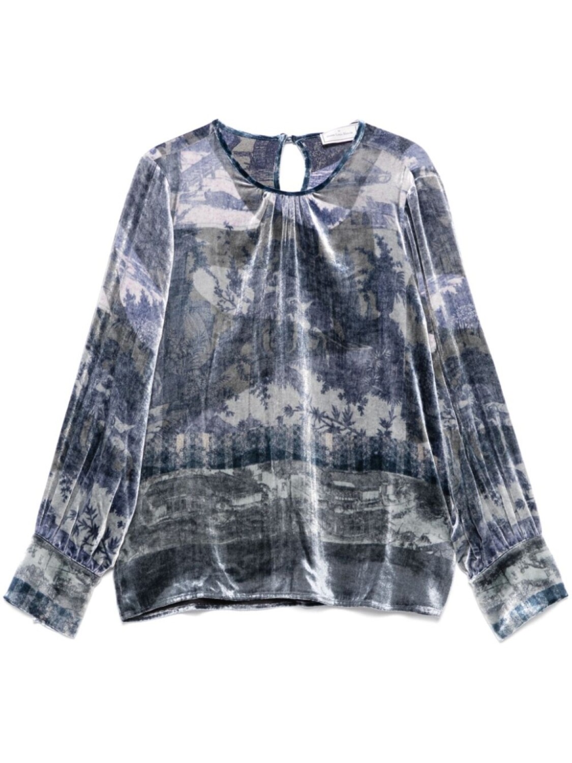 Pierre-Louis Mascia топ Kanpur, синий
Pierre-Louis Mascia топ Kanpur, синий