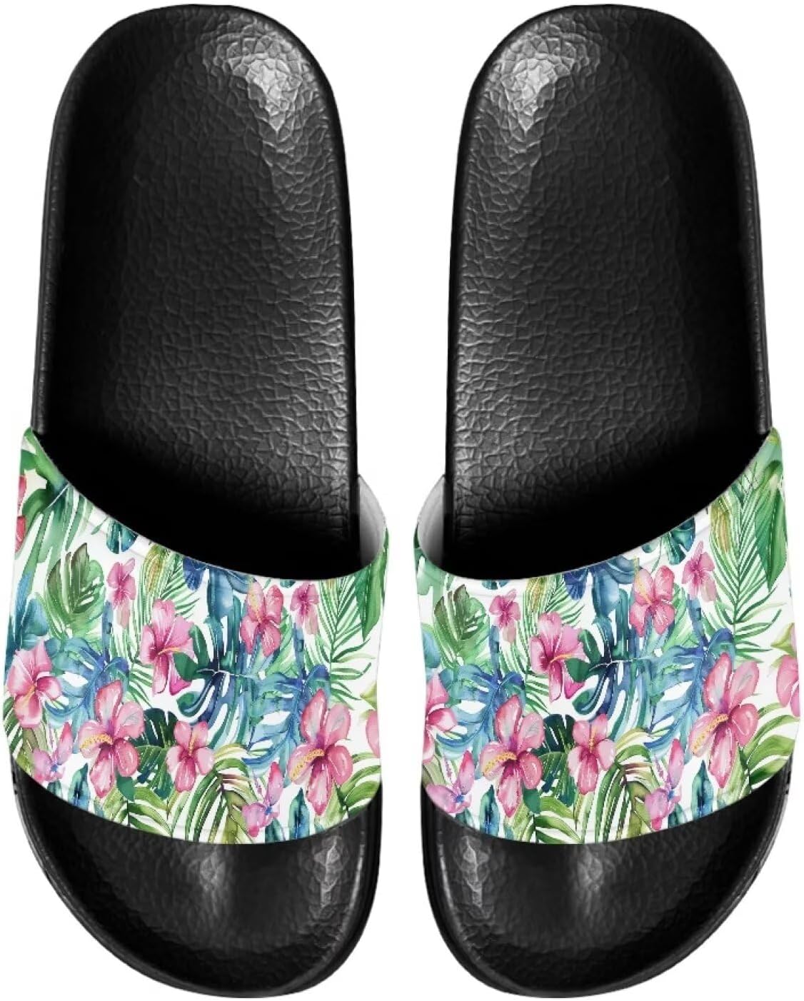 Повседневные нескользящие шлепанцы для женщин и мужчин, с открытым носком, домашней подошвой, легкие плоские тапочки для ванной и пляжа Annejudy, Tropical Flower
Повседневные нескользящие шлепанцы для женщин и мужчин, с открытым носком, домашней подошвой, легкие плоские тапочки для ванной и пляжа Annejudy, Tropical Flower