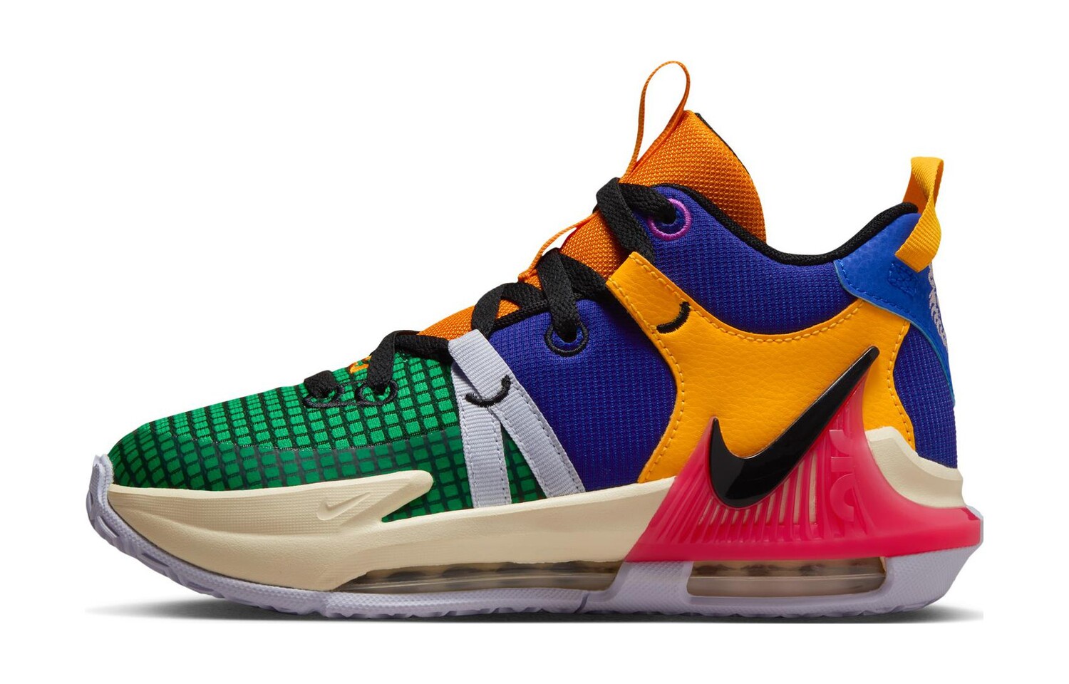 Детские баскетбольные кроссовки Nike Witness 7 GS, Lagoon Pulse/Psychic Purple/White/Pink Blast
Детские баскетбольные кроссовки Nike Witness 7 GS, Lagoon Pulse/Psychic Purple/White/Pink Blast
