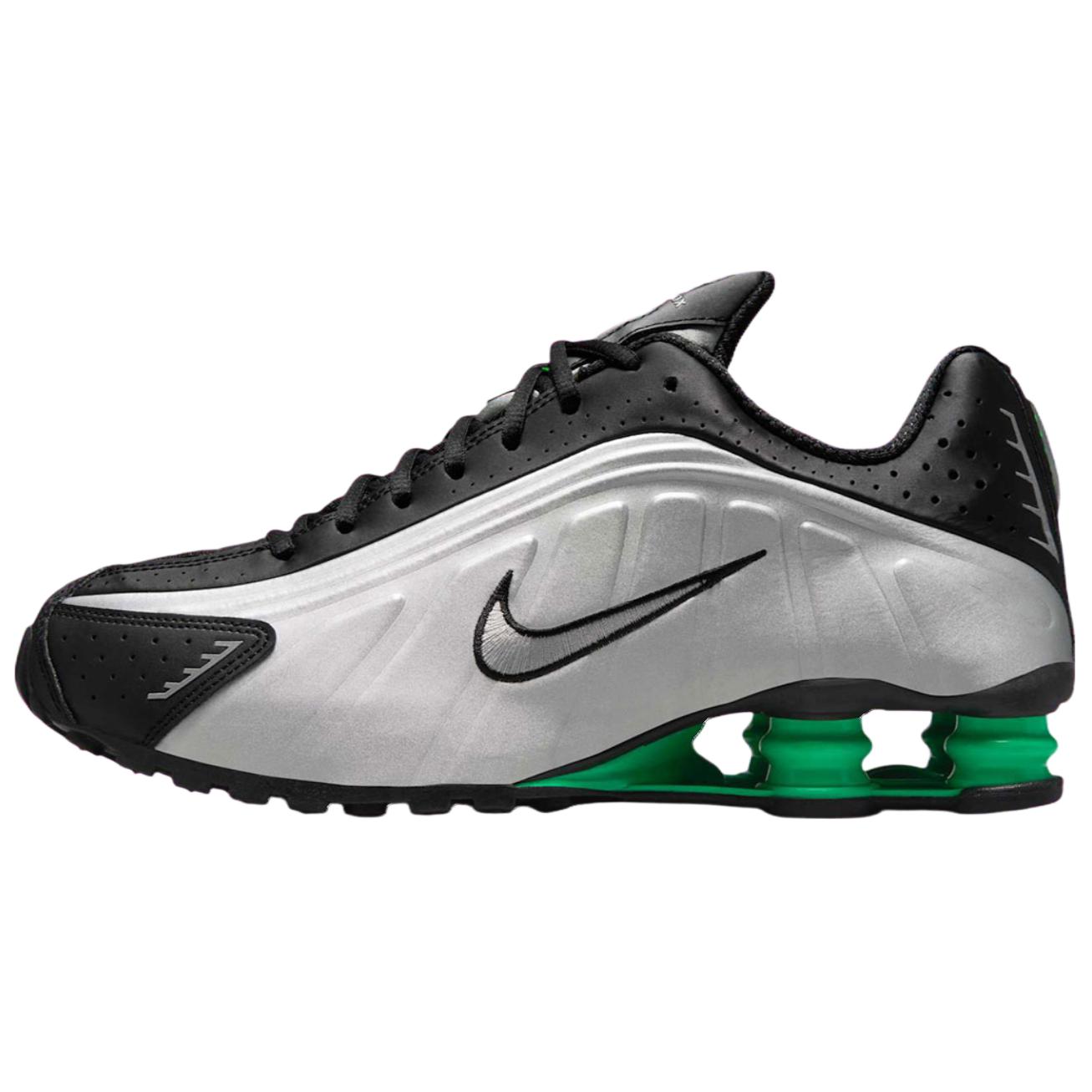 Nike Кроссовки Shox R4 Anti Slip с низким верхом, износостойкие, мужские, серебристо-черные
Nike Кроссовки Shox R4 Anti Slip с низким верхом, износостойкие, мужские, серебристо-черные