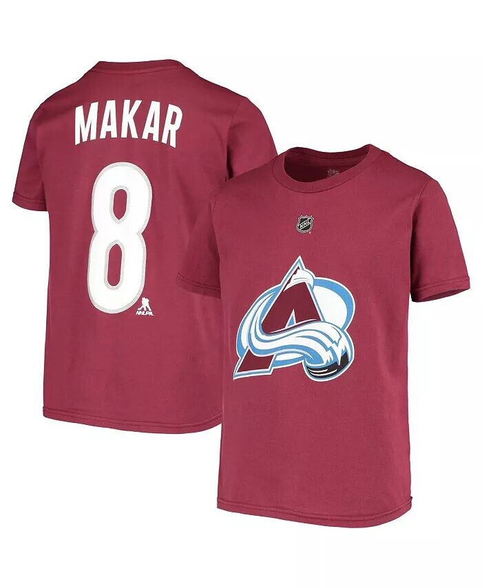 Футболка с именем и номером игрока Big Boys Cale Makar Burgundy Colorado Avalanche Outerstuff, красный
Футболка с именем и номером игрока Big Boys Cale Makar Burgundy Colorado Avalanche Outerstuff, красный