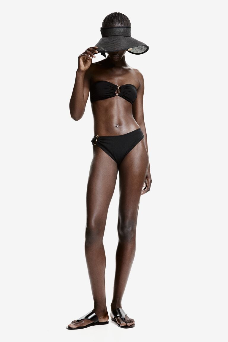 Бразильские плавки бикини H&M, черный
Бразильские плавки бикини H&M, черный