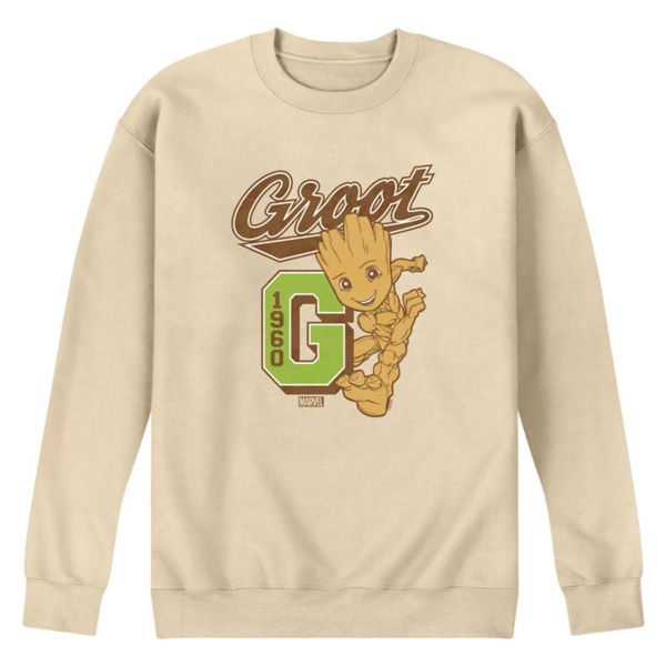 Мужская толстовка с капюшоном Guardians of the Galaxy Groot университетская Marvel, бежевый
Мужская толстовка с капюшоном Guardians of the Galaxy Groot университетская Marvel, бежевый
