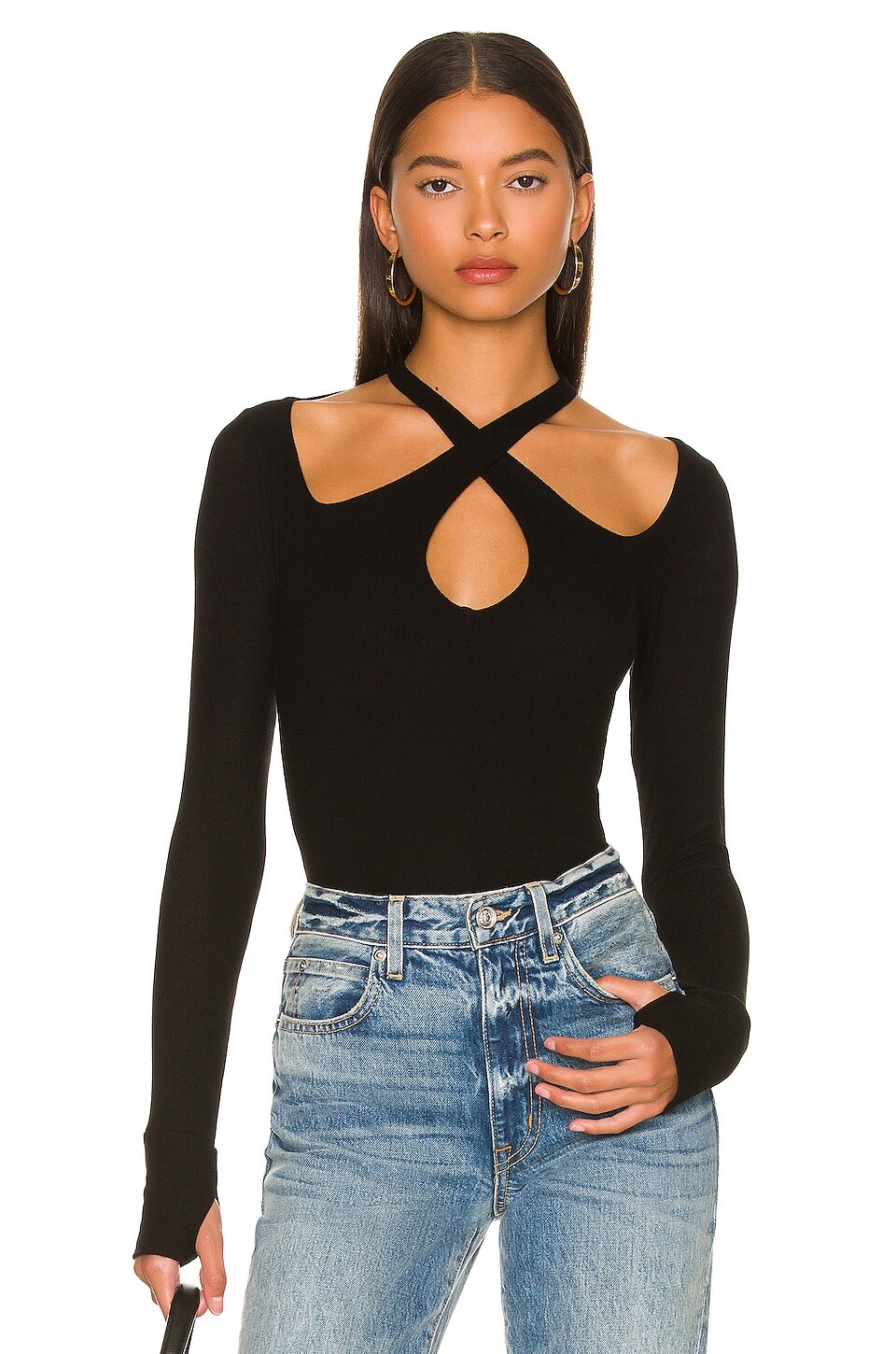 Топ Michael Lauren Gael, черный
Топ Michael Lauren Gael, черный