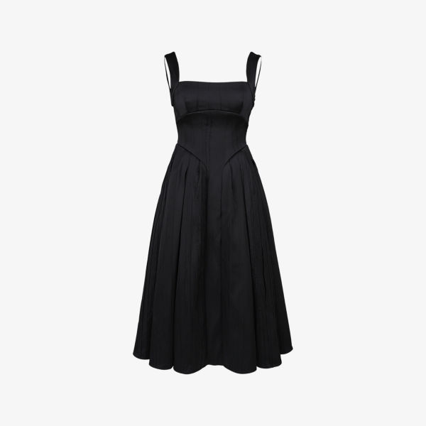 Платье миди House Of Cb Isabeau из сатина с квадратным вырезом, черный
Платье миди House Of Cb Isabeau из сатина с квадратным вырезом, черный