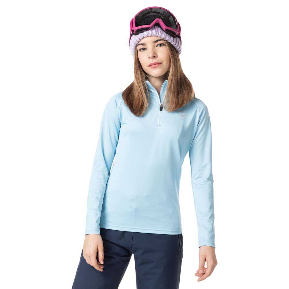 Толстовка на молнии Rossignol Warm Stretch Girl, синий
Толстовка на молнии Rossignol Warm Stretch Girl, синий