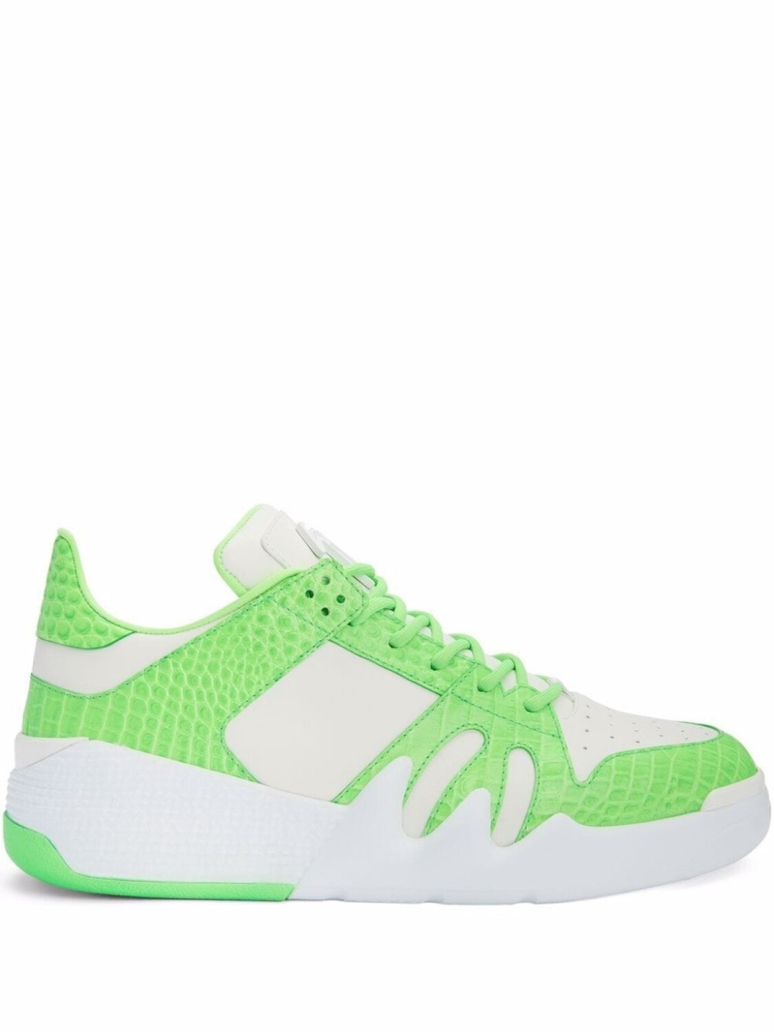 Giuseppe Zanotti кеды Talon с тиснением под кожу крокодила, белый
Giuseppe Zanotti кеды Talon с тиснением под кожу крокодила, белый