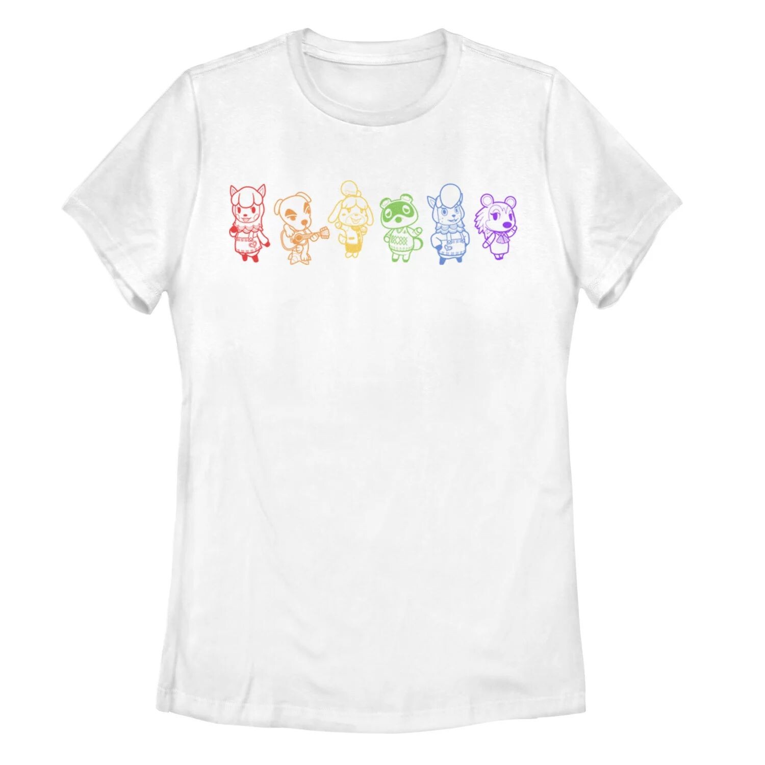 Детская футболка Animal Crossing Pride с радужным рисунком Licensed Character
Детская футболка Animal Crossing Pride с радужным рисунком Licensed Character