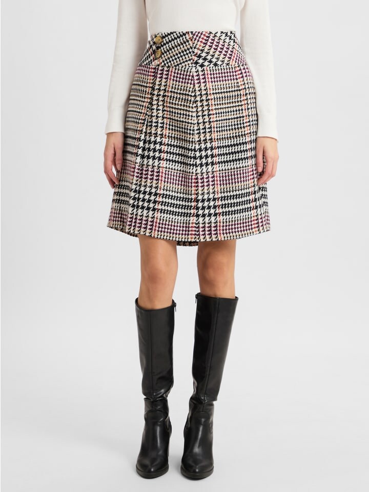 Юбка до колена Franco Callegari Rock, цвет weiß schwarz
Юбка до колена Franco Callegari Rock, цвет weiß schwarz