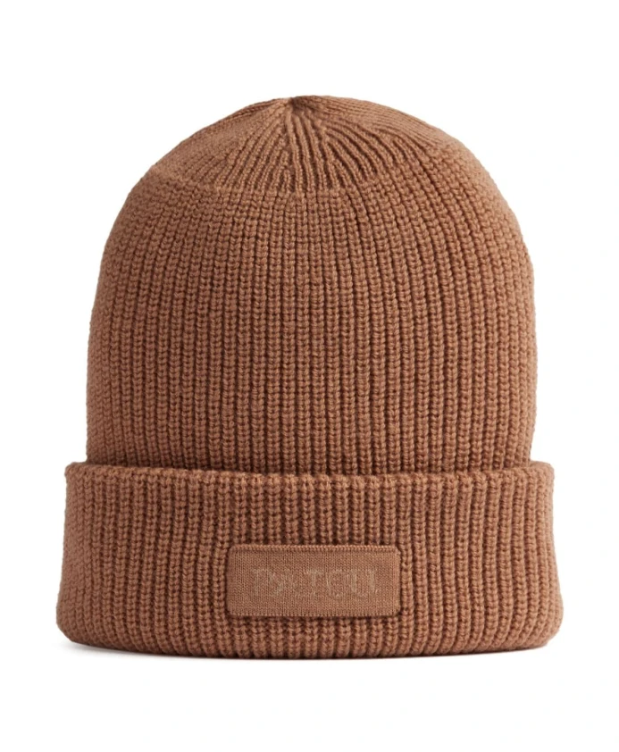 Вязаная шапка из мериносовой шерсти Patou, коричневый
Вязаная шапка из мериносовой шерсти Patou, коричневый