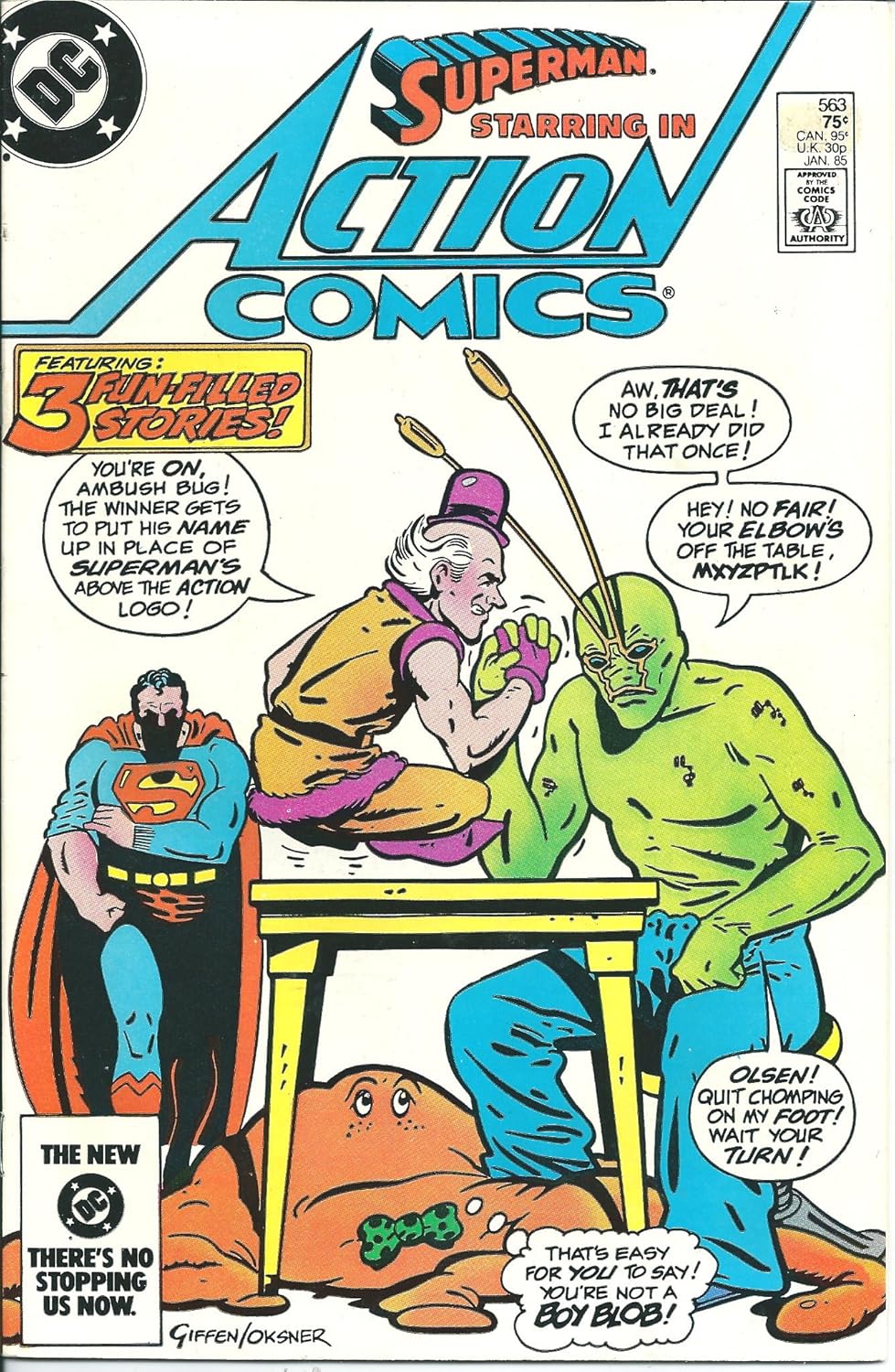 Action Comics #563 (DC COMICS)
Action Comics #563 (DC COMICS)