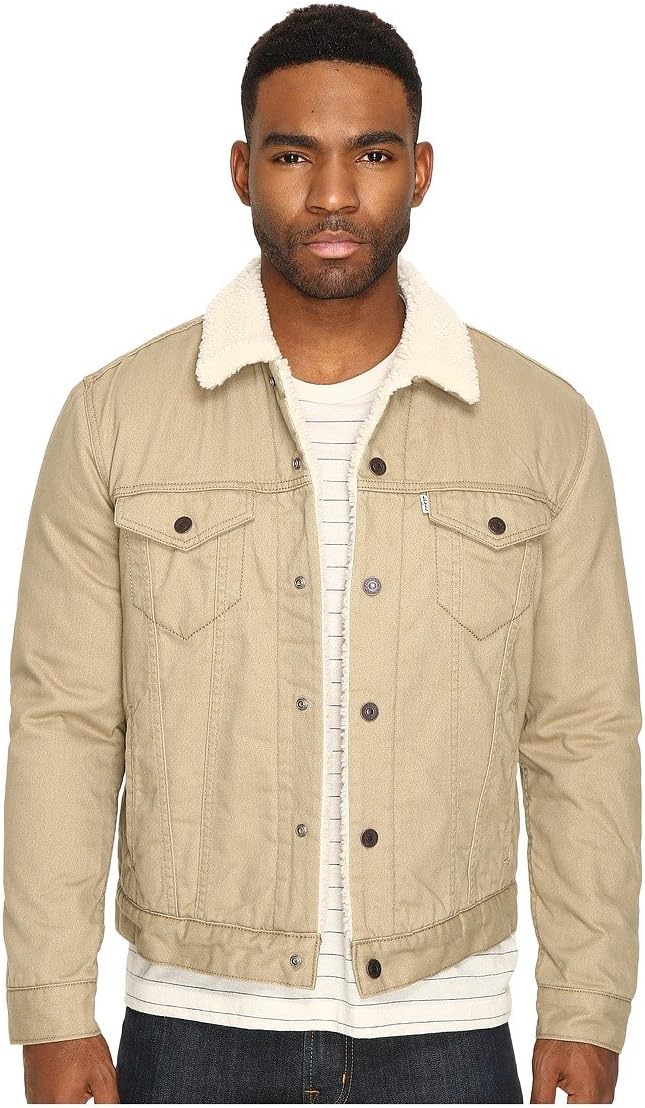 Мужская куртка Levi's, тип III, шерпа, свинцово-серая, состаренная фланелевая куртка, Khaki
Мужская куртка Levi's, тип III, шерпа, свинцово-серая, состаренная фланелевая куртка, Khaki