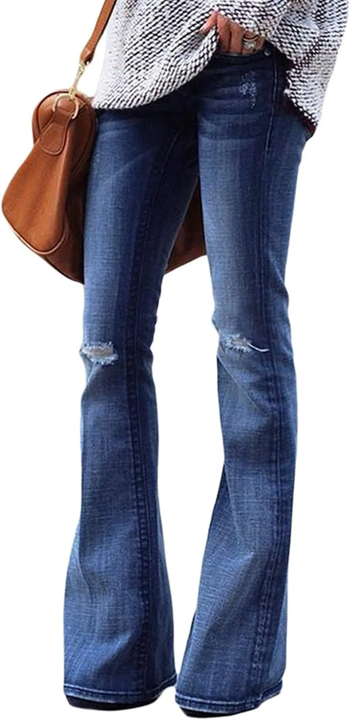 Женские джинсы с завышенной талией и расклешенным низом Itemnew
Женские джинсы с завышенной талией и расклешенным низом Itemnew