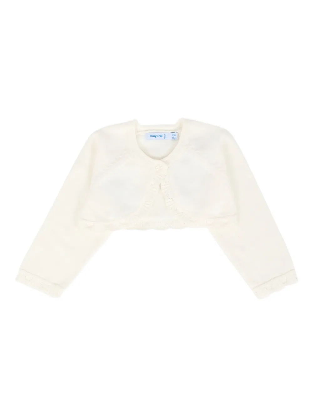 Укороченный кардиган Mayoral, нейтральный
Укороченный кардиган Mayoral, нейтральный