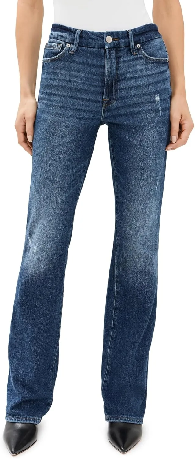 Classic Slim Bootcut Jeans в цвете Indigo692 от good american
Classic Slim Bootcut Jeans в цвете Indigo692 от good american