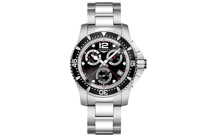 LONGINES Мужские часы с кварцевым механизмом, черный циферблат 41 мм, корпус из нержавеющей стали, браслет из нержавеющей стали
LONGINES Мужские часы с кварцевым механизмом, черный циферблат 41 мм, корпус из нержавеющей стали, браслет из нержавеющей стали