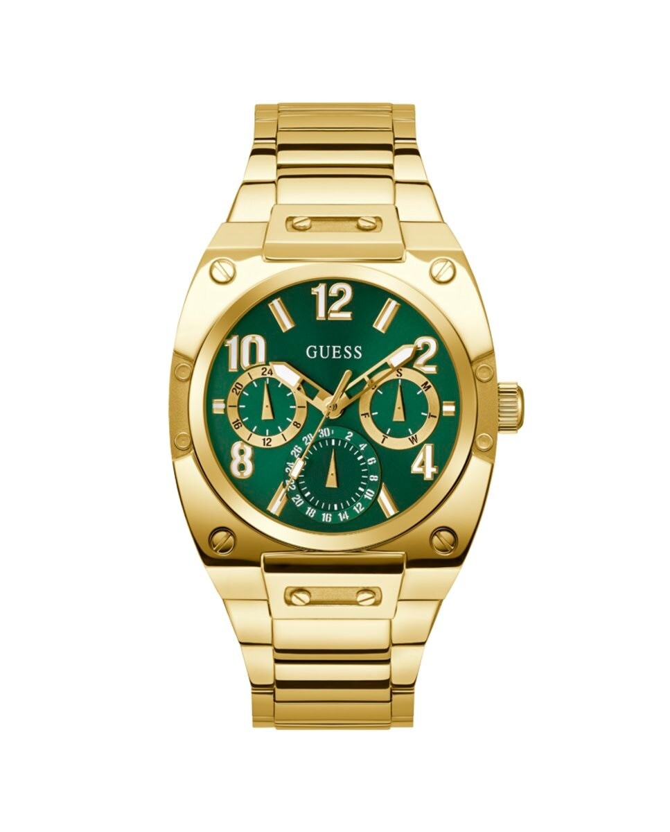 Мужские часы Prodigy GW0624G2 со стальным и золотым ремешком Guess, золотой
Мужские часы Prodigy GW0624G2 со стальным и золотым ремешком Guess, золотой