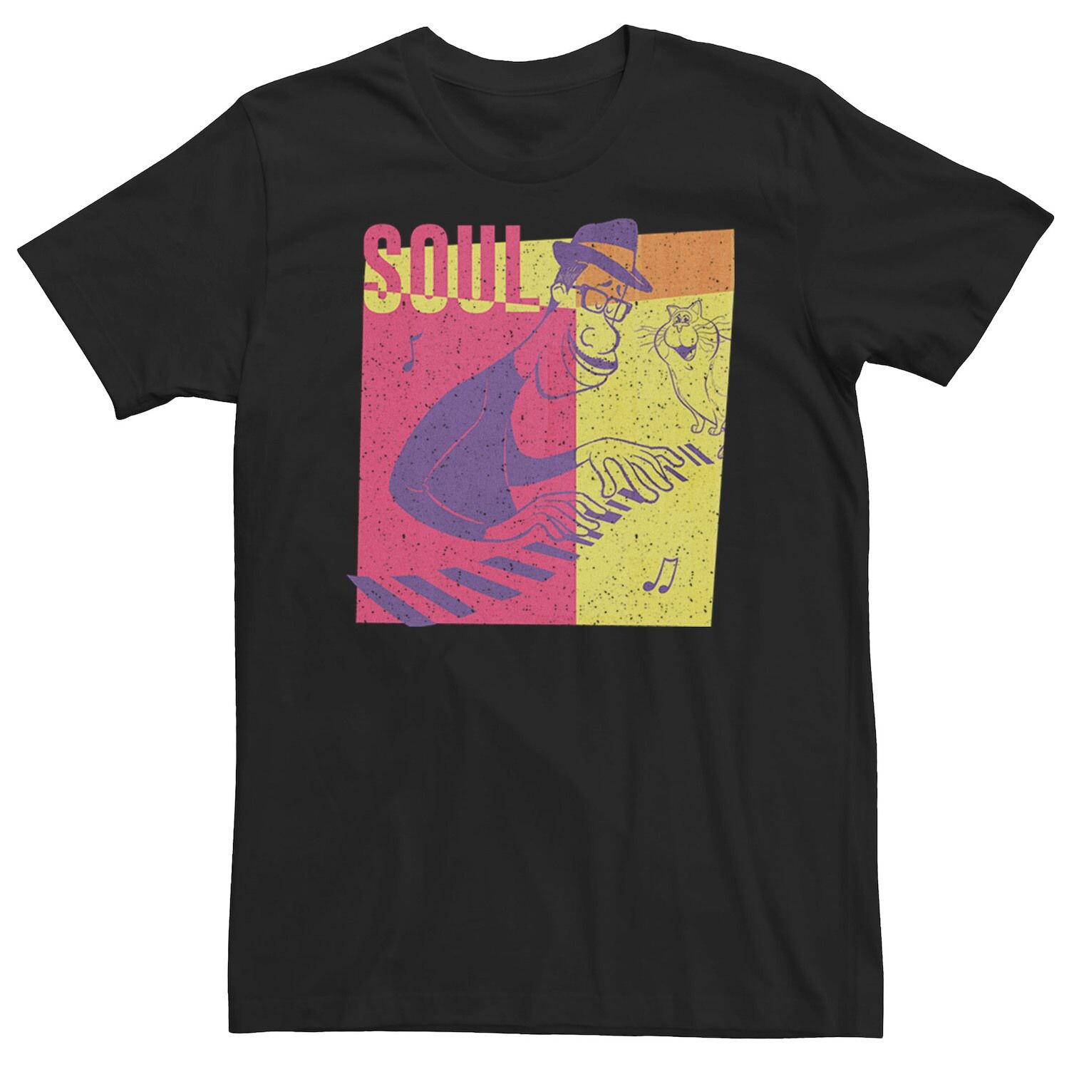 Мужская футболка с портретом и цветными панелями Disney/Pixar Soul Joe Disney / Pixar
Мужская футболка с портретом и цветными панелями Disney/Pixar Soul Joe Disney / Pixar