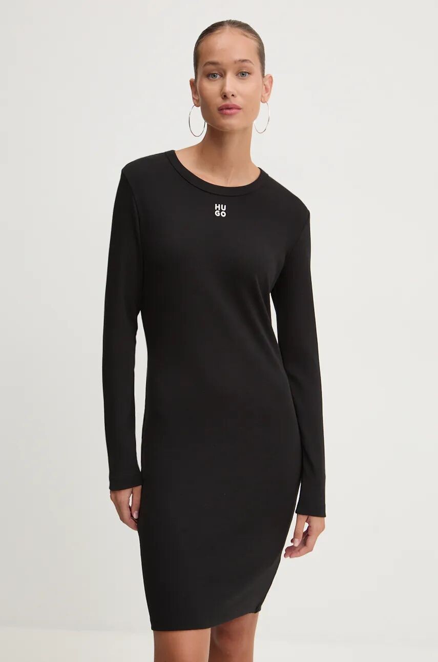 Платье ХЮГО Hugo, черный
Платье ХЮГО Hugo, черный