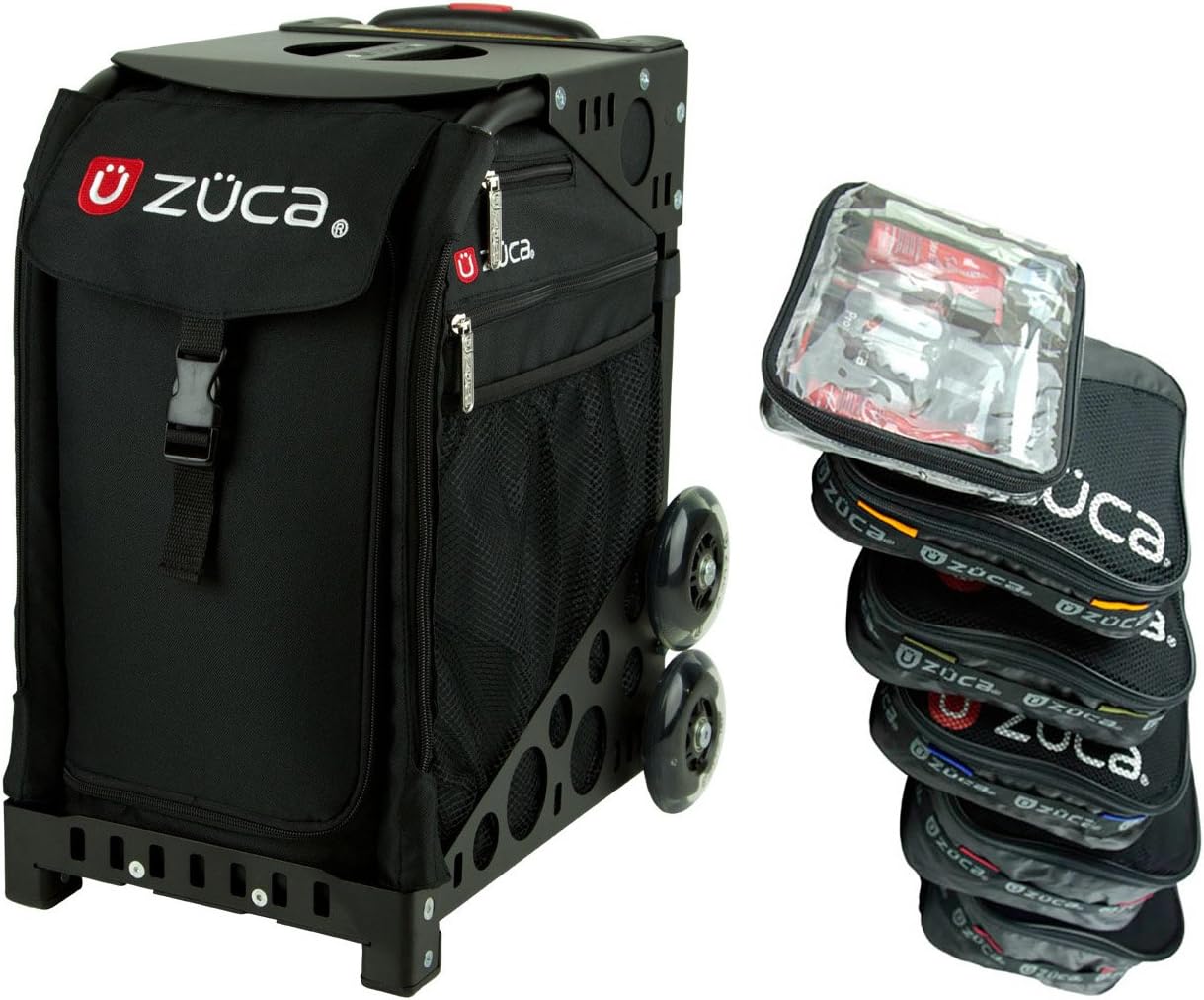 Спортивная сумка ZUCA Obsidian с черной рамкой и специальным набором из 5 упаковочных мешочков + косметичка, Black Frame Extra Bundle, Черный, Спортивная сумка ZUCA Obsidian с черной рамкой и специальным набором из 5 упаковочных мешочков + косметичка, Bla
Спортивная сумка ZUCA Obsidian с черной рамкой и специальным набором из 5 упаковочных мешочков + косметичка, Black Frame Extra Bundle, Черный, Спортивная сумка ZUCA Obsidian с черной рамкой и специальным набором из 5 упаковочных мешочков + косметичка, Bla