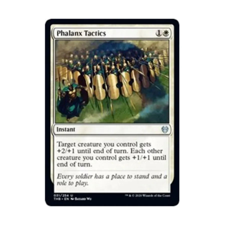 CCG Фаланга Тактика (U), MTG - Theros Beyond Death
CCG Фаланга Тактика (U), MTG - Theros Beyond Death