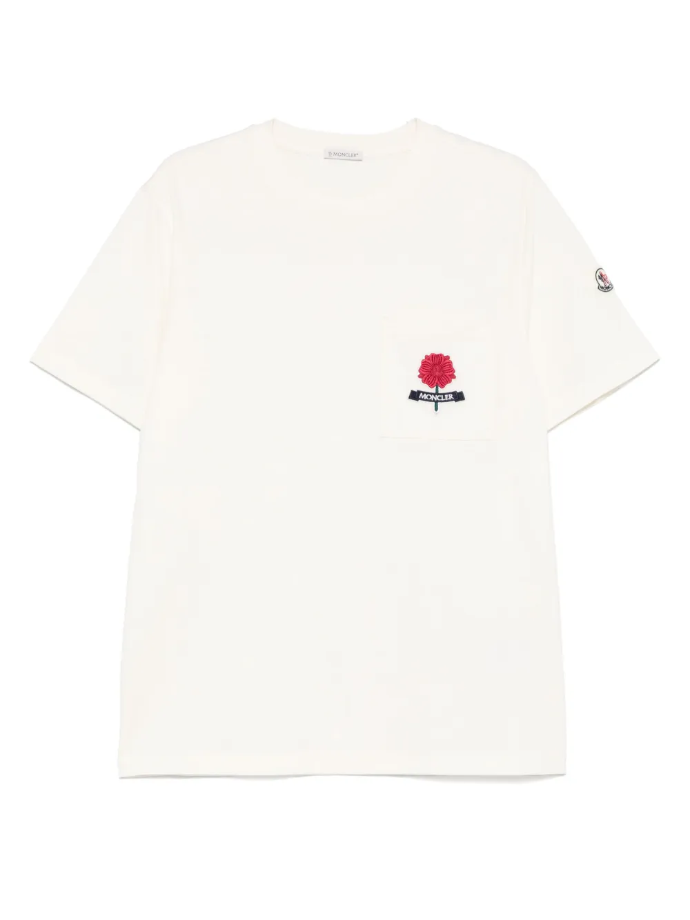 Футболка с вышитым логотипом MONCLER, нейтральный
Футболка с вышитым логотипом MONCLER, нейтральный