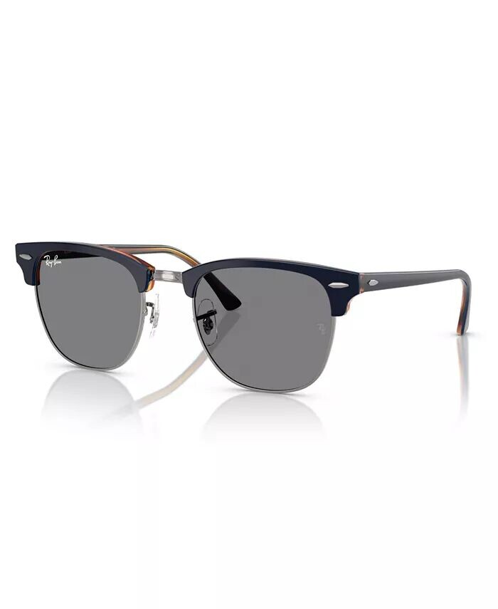 Мужские и женские солнцезащитные очки Clubmaster Ray-Ban, синий 
Мужские и женские солнцезащитные очки Clubmaster Ray-Ban, синий