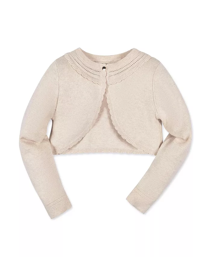 Детский укороченный кардиган с особыми деталями из органического хлопка для девочек Hope & Henry, коричневый/бежевый
Детский укороченный кардиган с особыми деталями из органического хлопка для девочек Hope & Henry, коричневый/бежевый