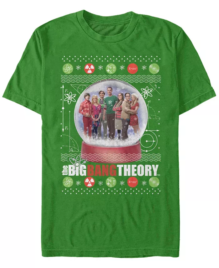 Мужская футболка с коротким рукавом "Big Bang Theory" со снежным шаром Fifth Sun, зеленый
Мужская футболка с коротким рукавом "Big Bang Theory" со снежным шаром Fifth Sun, зеленый
