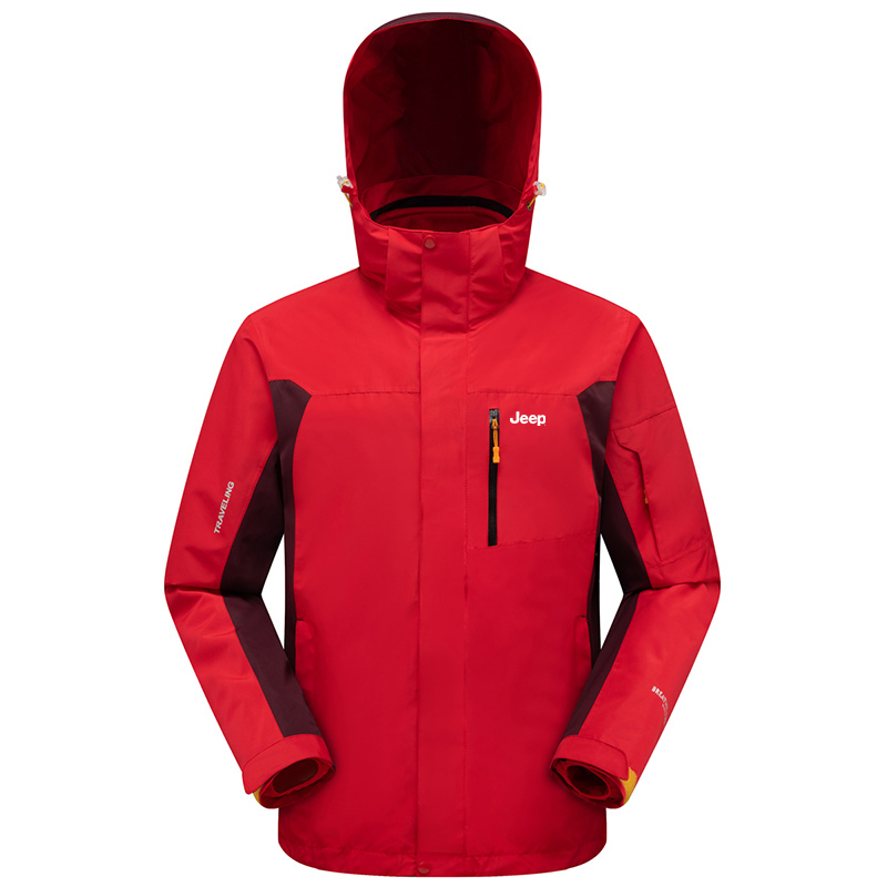 Jeep Куртка Unisex, China Red Men's (3-in-1)
Jeep Куртка Unisex, China Red Men's (3-in-1)