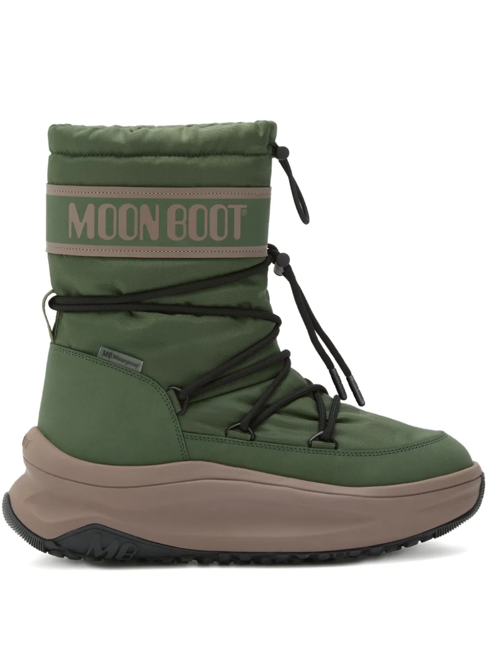 Резиновые сапоги с кулиской Moon Boot, зеленый
Резиновые сапоги с кулиской Moon Boot, зеленый
